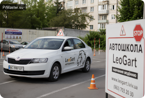 Автошкола LeoGart у Львові – місце, де впевненість за кермом починається з першого заняття